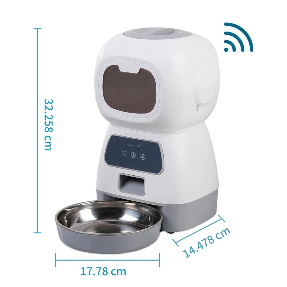 Dispensador Wifi para gatos y perros. - PawPetty
