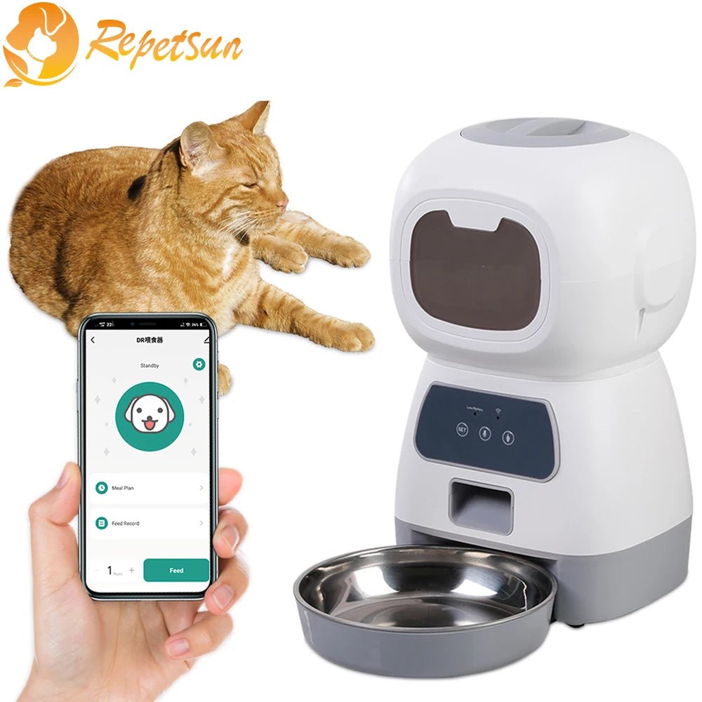 Dispensador Wifi para gatos y perros. - PawPetty