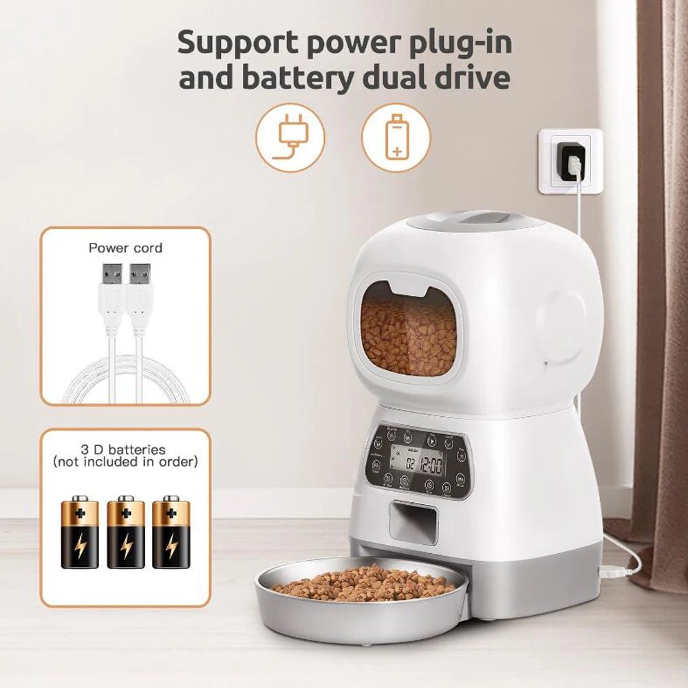 Dispensador Wifi para gatos y perros. - PawPetty