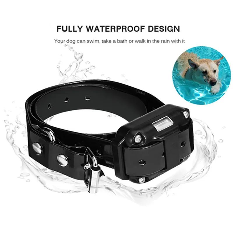 Collar de entrenamiento eléctrico para perros, resistente al agua, con control remoto, recargable y regulable.. - PawPetty