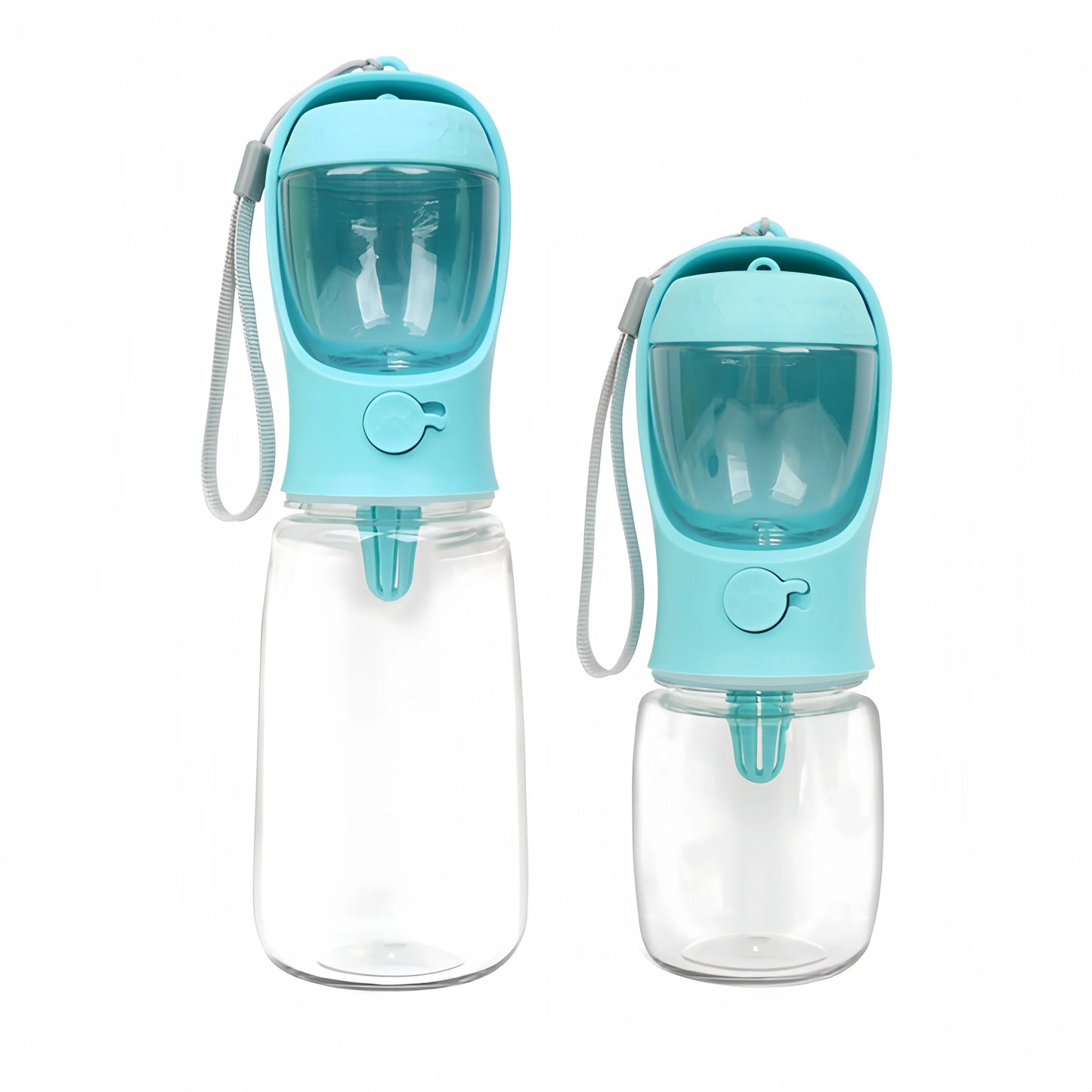 Botella portátil para mascotas  2 en 1